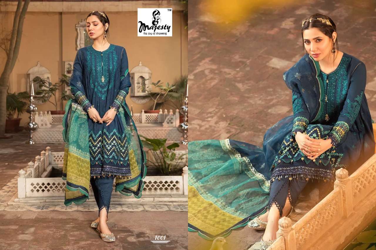 Majesty Maria  vol 14 catalog  Exclusive Embroidery Pakistani Salwar suits Buy wholesale 