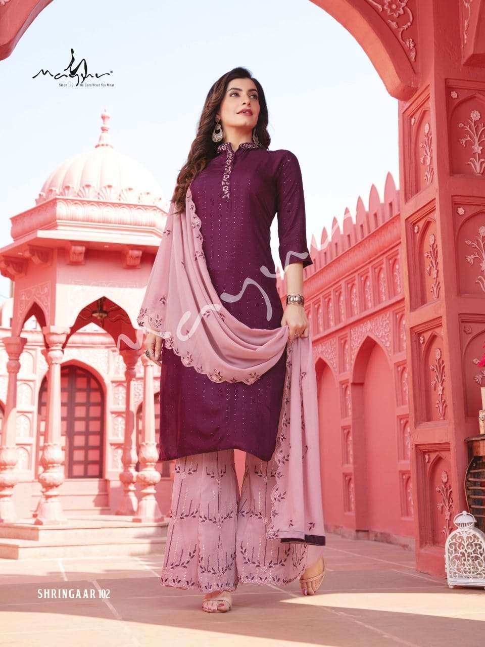 Mayur Shringaar catalog  Designer Ready made Top Bottom with Dupatta 