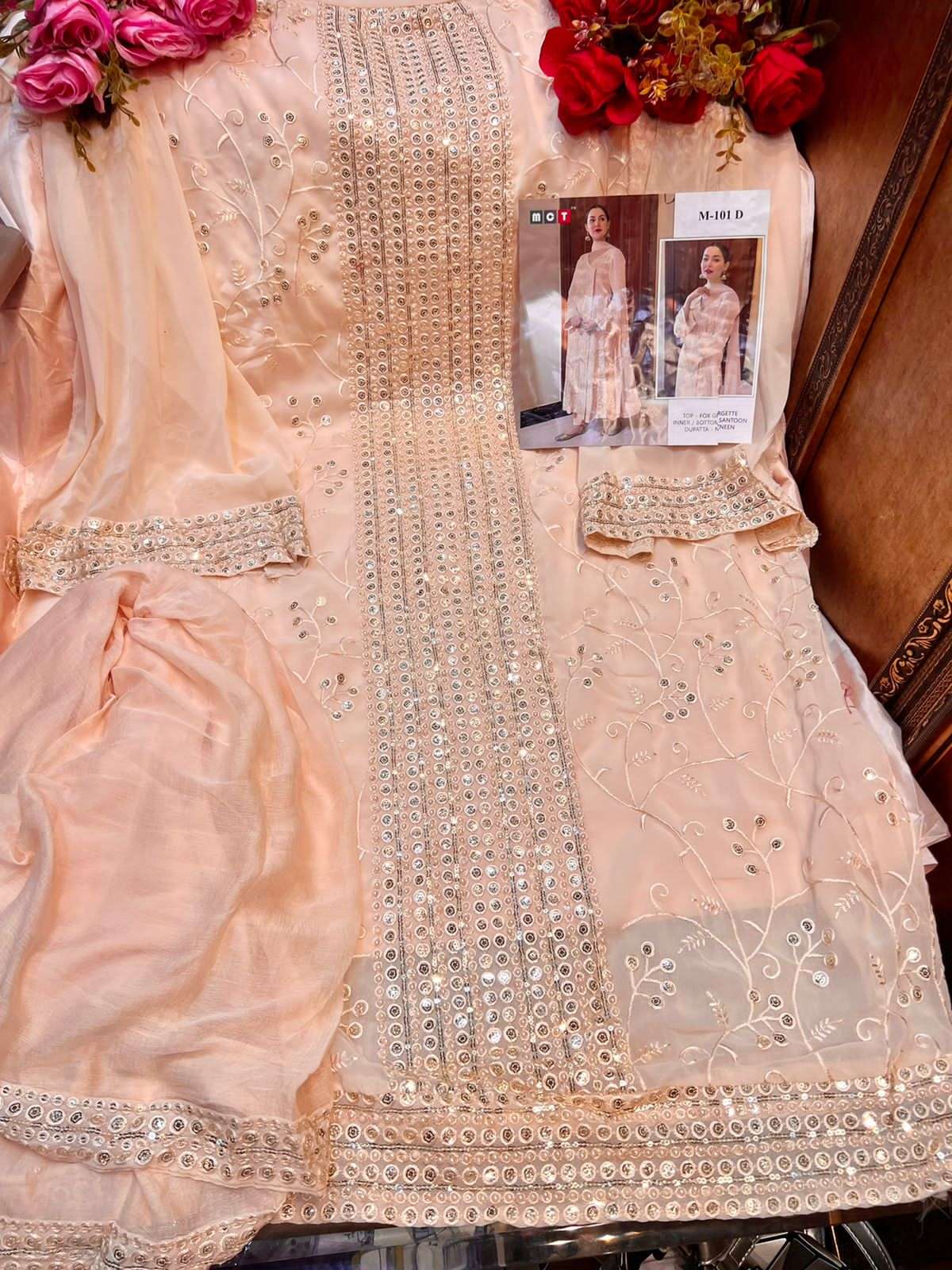 MCT Safinaz 101 Georgette Pakistani Salwar Suits