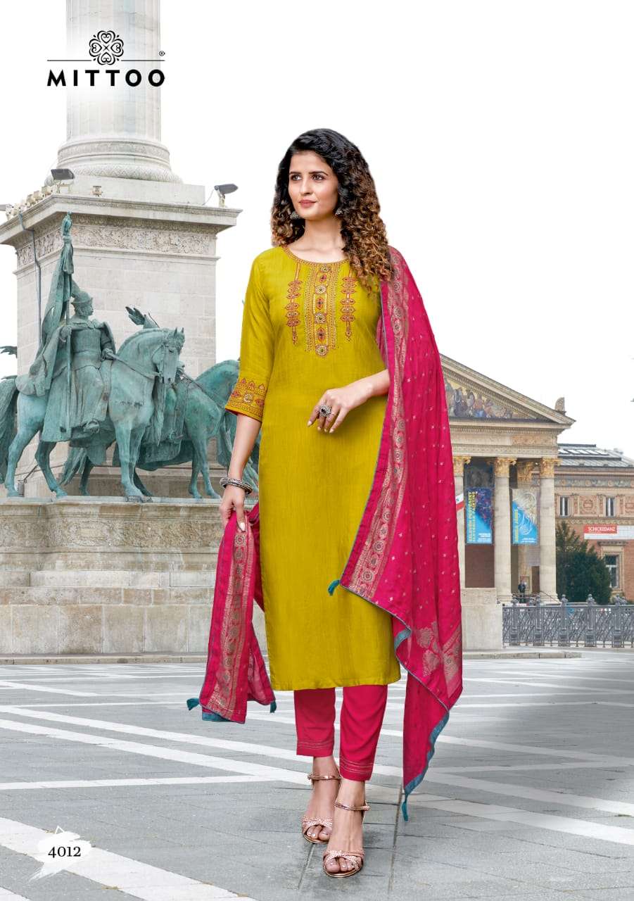 Mittoo Shringar Vol 2 Catalog Party Wear Readymade Top Bottom With Dupatta 