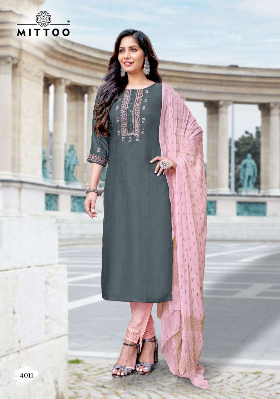 Mittoo Shringar Vol 2 Catalog Party Wear Readymade Top Bottom With Dupatta 