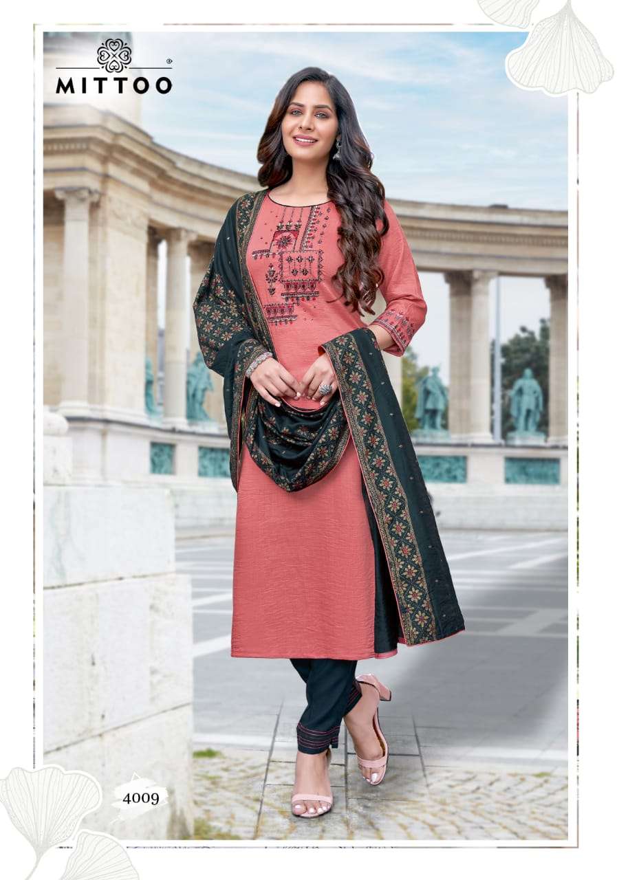 Mittoo Shringar Vol 2 Catalog Party Wear Readymade Top Bottom With Dupatta 