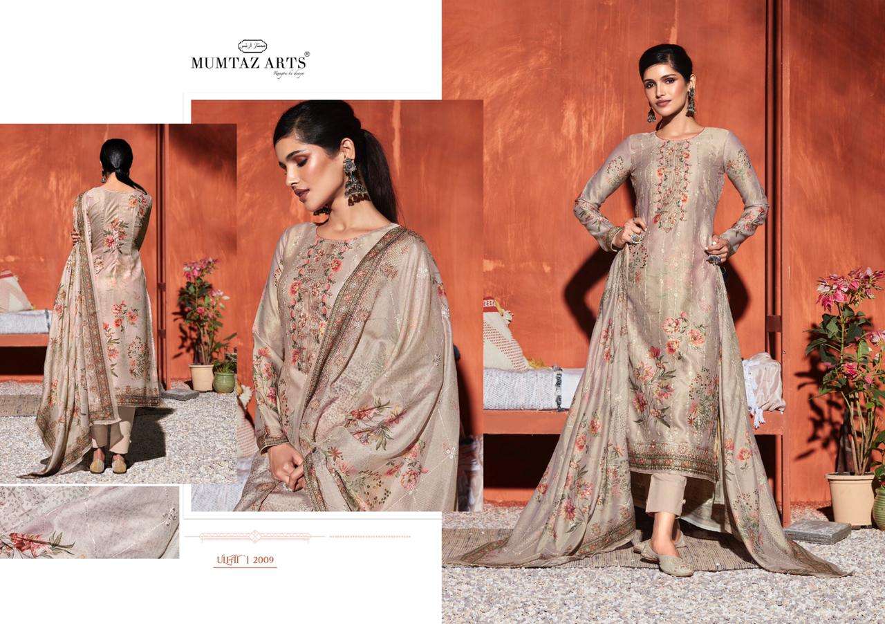 Mumtaz Arts Ulfat  catalog Jam Satin Designer Dress Material 