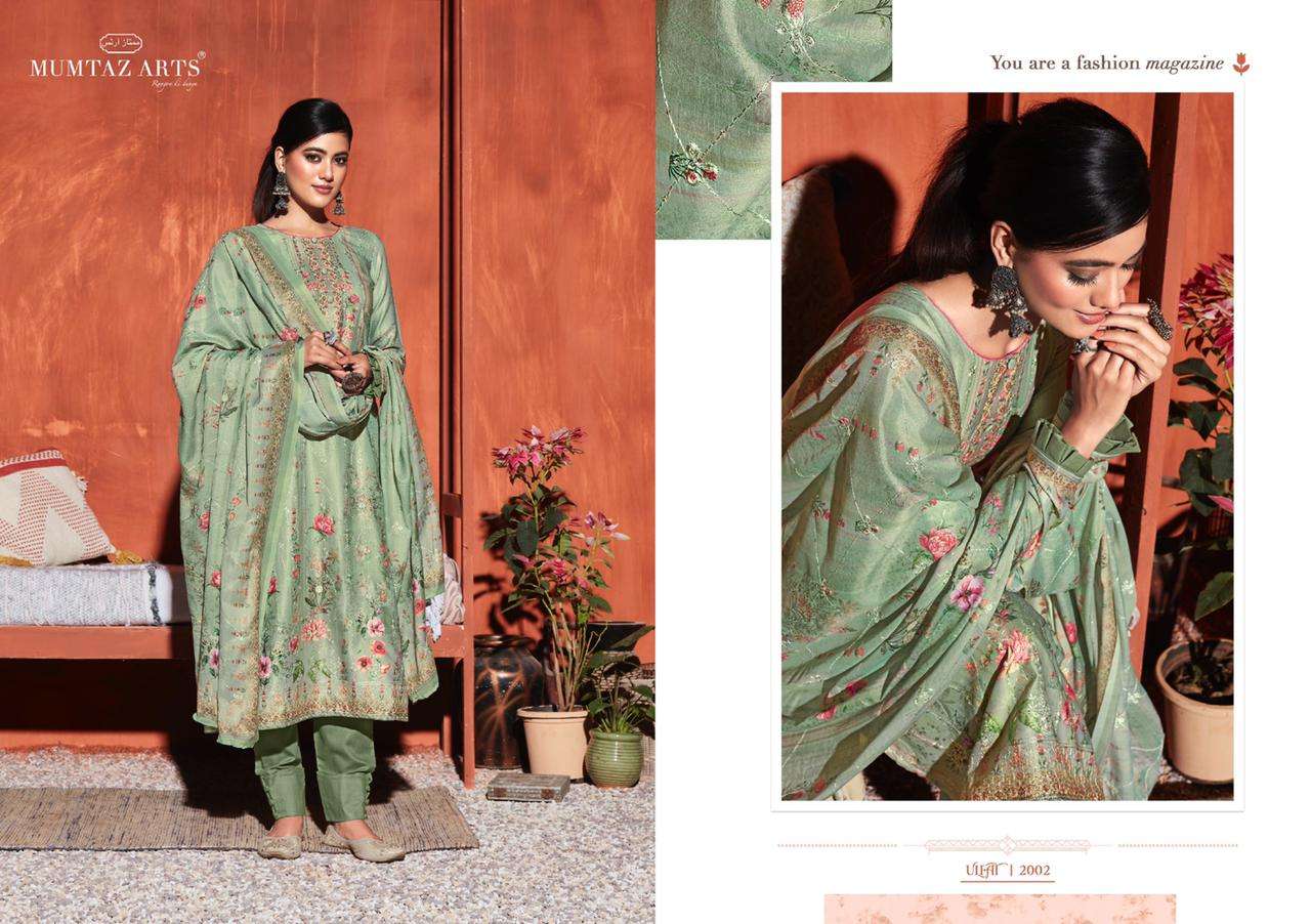 Mumtaz Arts Ulfat  catalog Jam Satin Designer Dress Material 