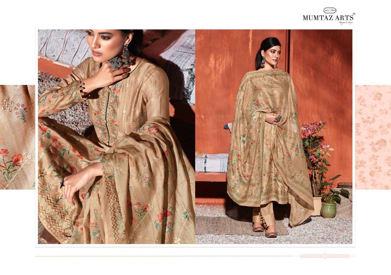 Mumtaz Arts Ulfat  catalog Jam Satin Designer Dress Material 