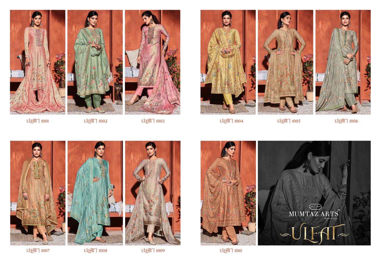 Mumtaz Arts Ulfat  catalog Jam Satin Designer Dress Material 