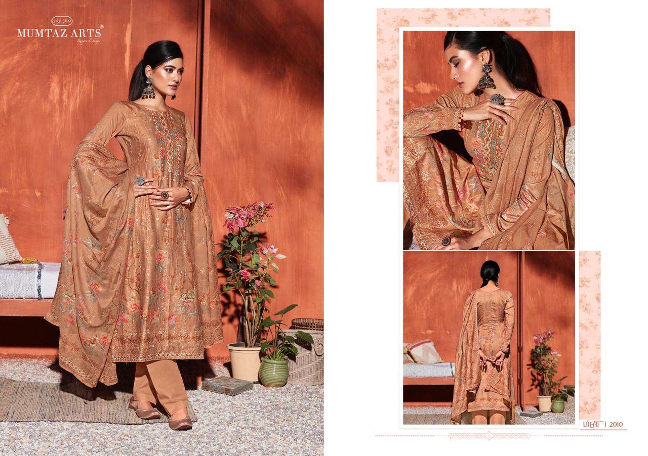Mumtaz Arts Ulfat  catalog Jam Satin Designer Dress Material 