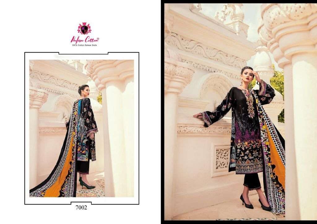 Nafisa Sahil Vol 7 Catalog Daily Wear Karachi Cotton Dress Materials 