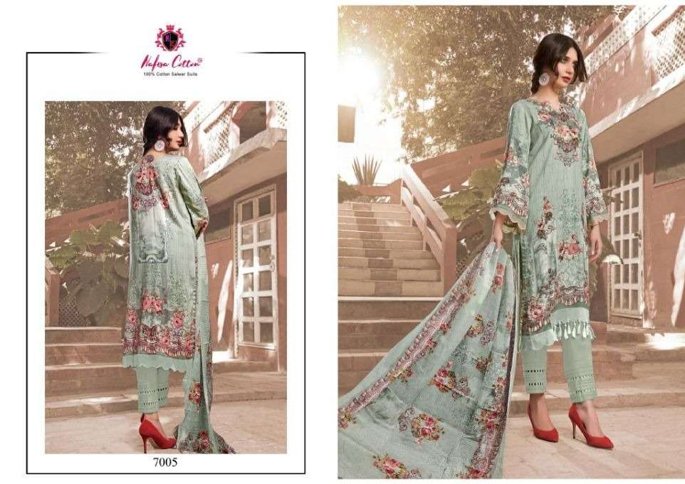 Nafisa Sahil Vol 7 Catalog Daily Wear Karachi Cotton Dress Materials 