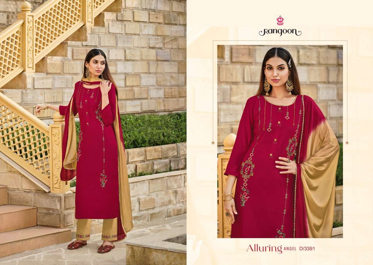 Rangoon Sakhiyan catalog  Fancy  Kurtis With Bottom Dupatta