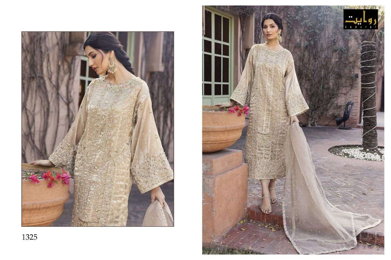 Rawayat Imrozia Vol 7 catalog  Festive Georgette Pakistani suits 