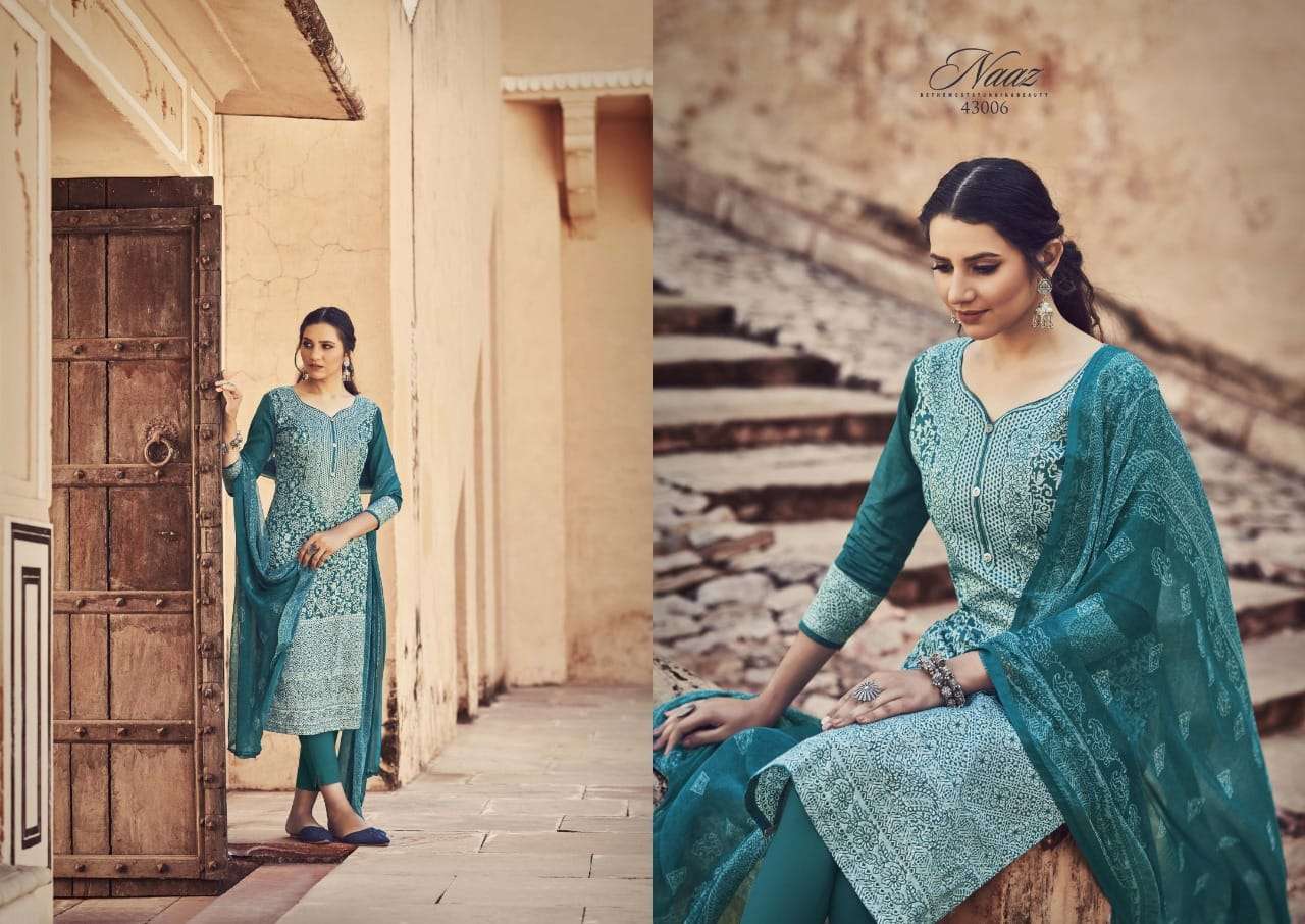 Rk Gold Naaz Catalog Jam Cotton Designer Summer Wear Dress Materials 
