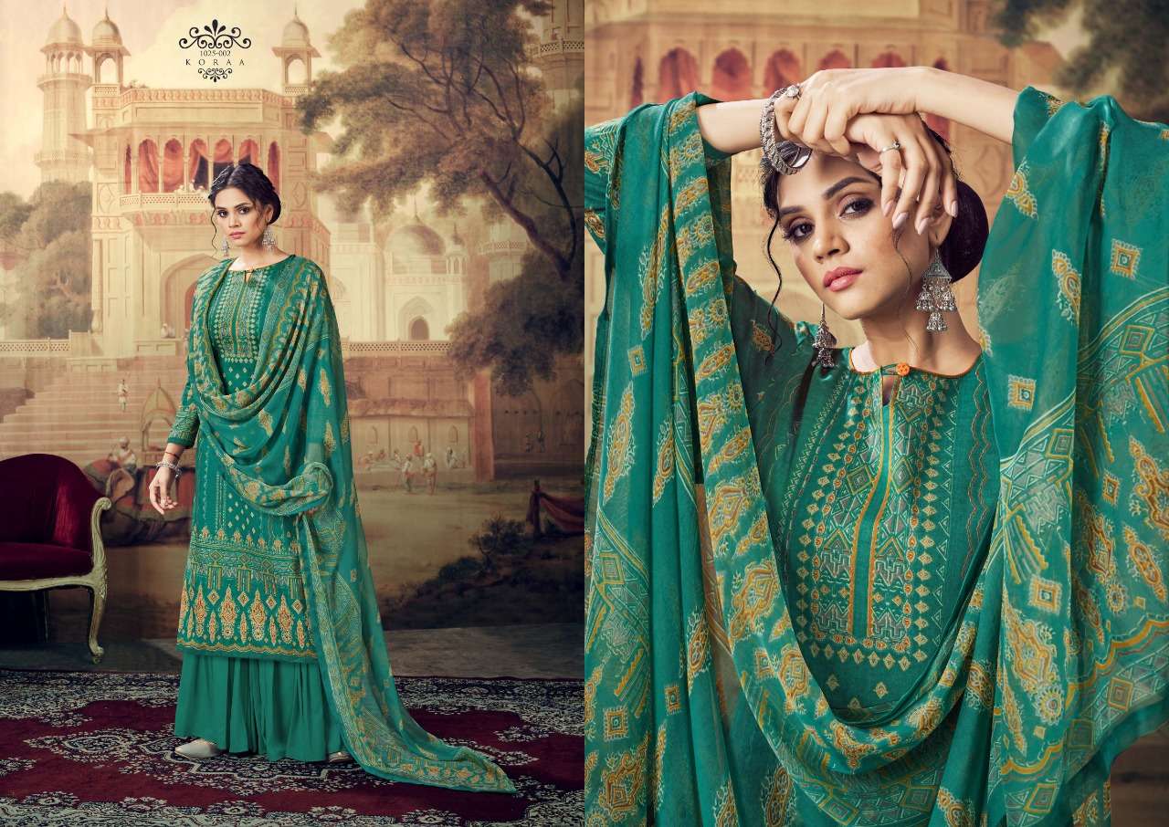 Romani Koraa Exclusive Cambric Cotton Designer Dress Material