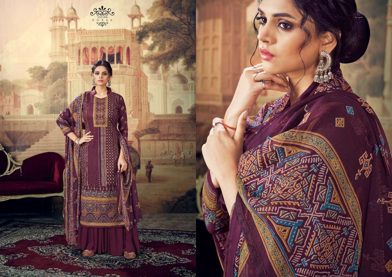 Romani Koraa Exclusive Cambric Cotton Designer Dress Material