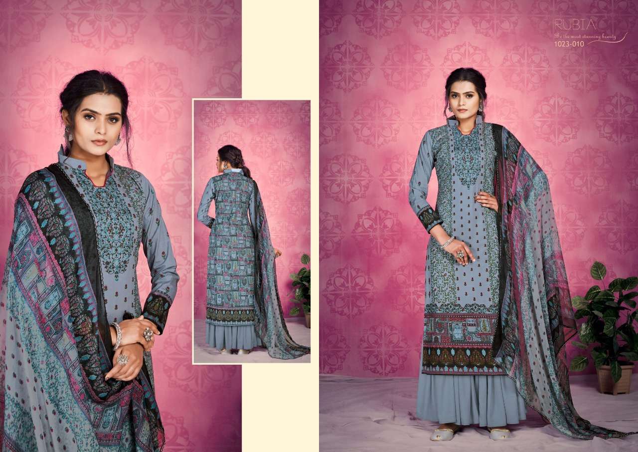 Romani Rubia Catalog Regular Summer Wear Pure Cotton Dress Materials 