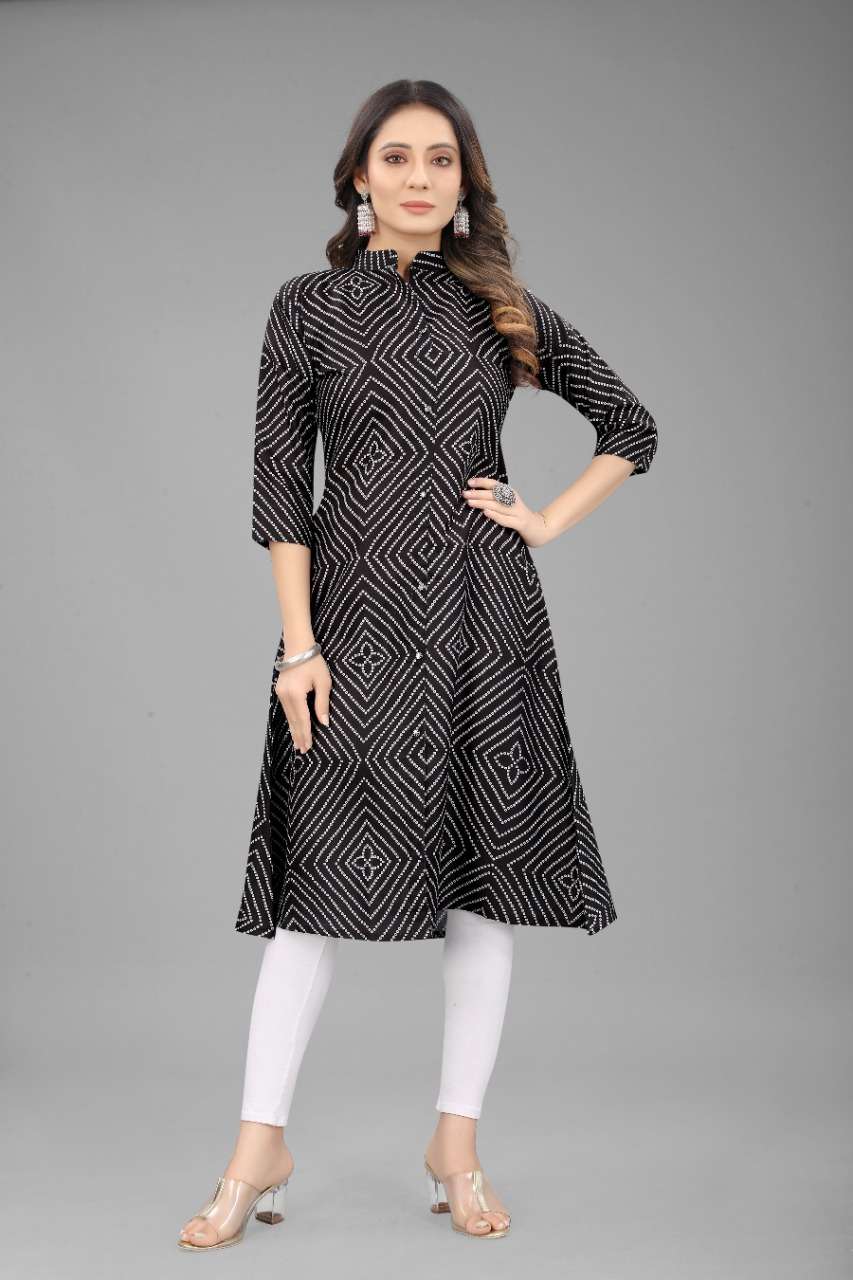   Sabella Ikkat cotton 501 catalog Casual wear cotton printed Kurtis 