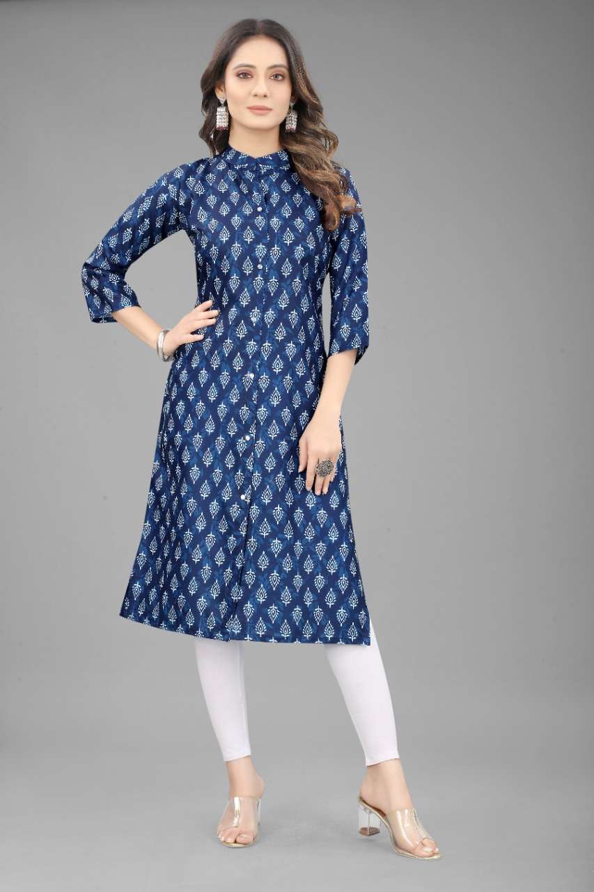   Sabella Ikkat cotton 501 catalog Casual wear cotton printed Kurtis 