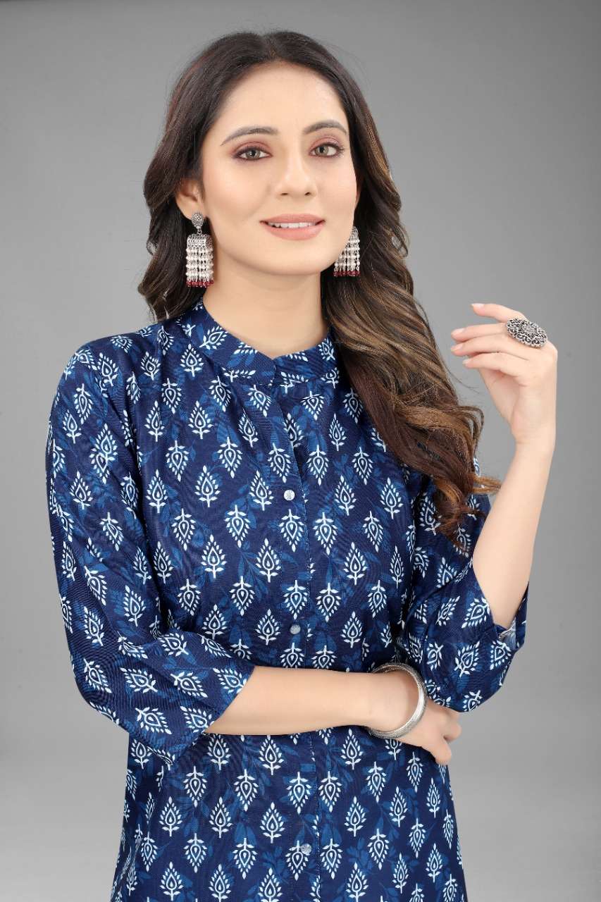   Sabella Ikkat cotton 501 catalog Casual wear cotton printed Kurtis 