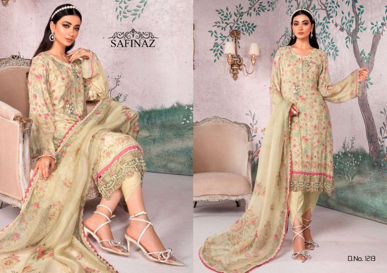 Safinaz Maria B vol 8 catalog Lawn Cotton Embroidery Pakistani Salwar suits 