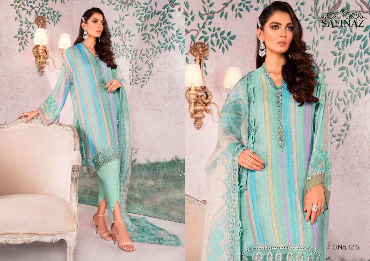 Safinaz Maria B vol 8 catalog Lawn Cotton Embroidery Pakistani Salwar suits 