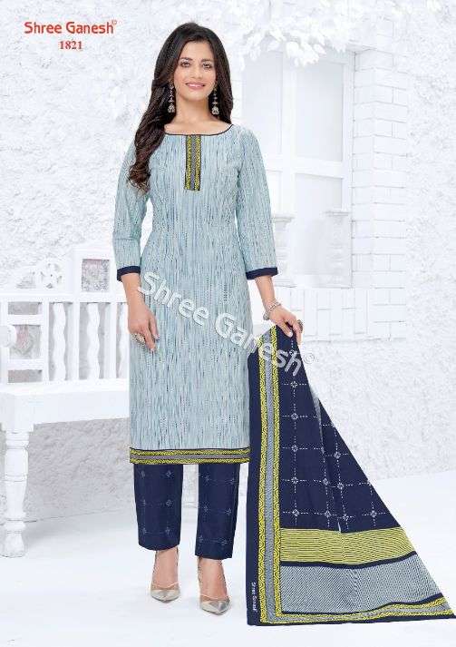 Shree Ganesh Samaiyra vol 8 catalog  Regular Wear Cotton Dress Material