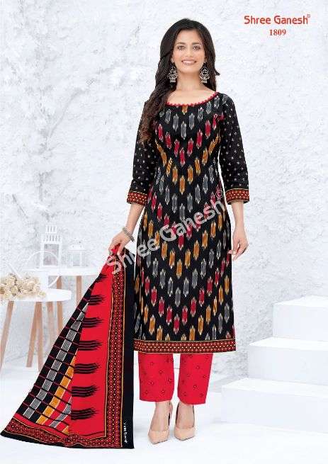 Shree Ganesh Samaiyra Regular Wear Printed Cotton Dress 42 OFF