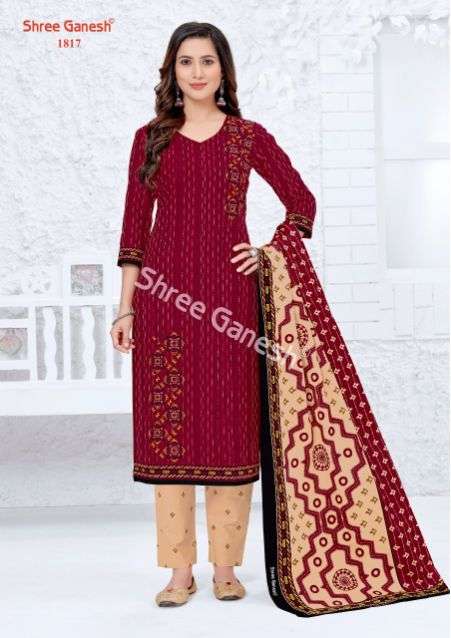 Shree Ganesh Samaiyra vol 8 catalog  Regular Wear Cotton Dress Material