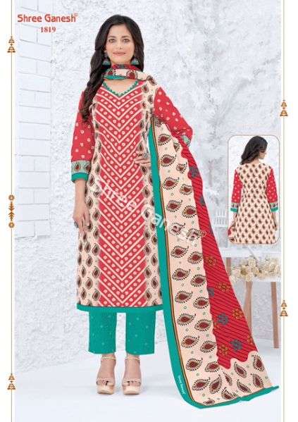 Shree Ganesh Samaiyra vol 8 catalog  Regular Wear Cotton Dress Material
