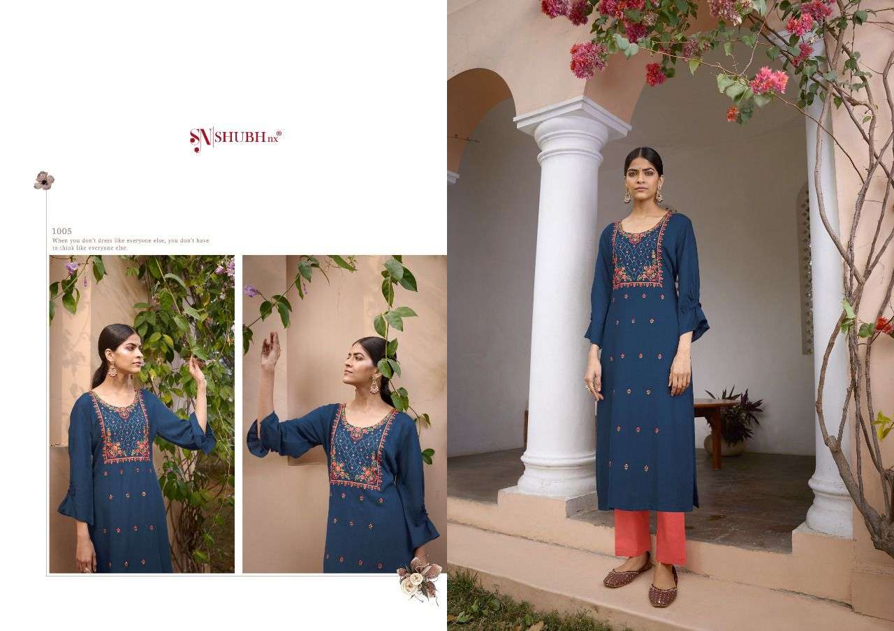 Shubh NX Lado Rani vol 1 Catalog Festive Wear Rayon Kurtis 