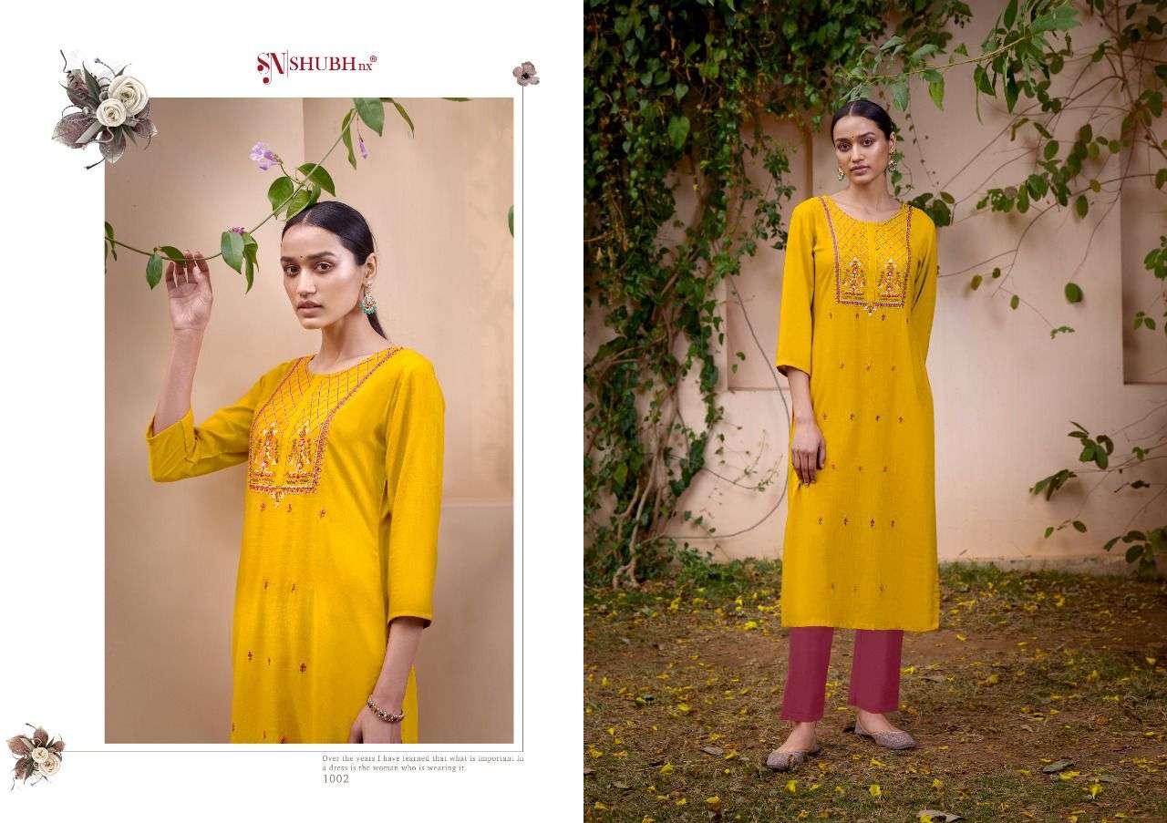 Shubh NX Lado Rani vol 1 Catalog Festive Wear Rayon Kurtis 