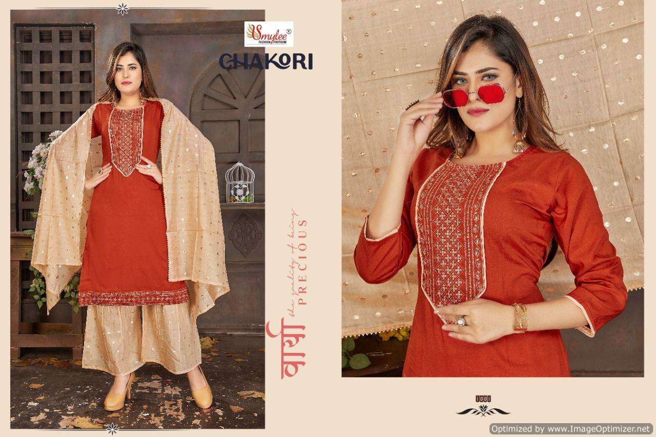 Smylee Chakori catalog  Designer Ready Made Kurtis 