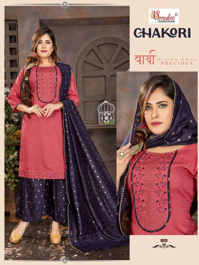 Smylee Chakori catalog  Designer Ready Made Kurtis 