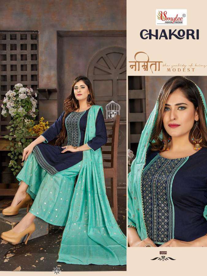 Smylee Chakori catalog  Designer Ready Made Kurtis 