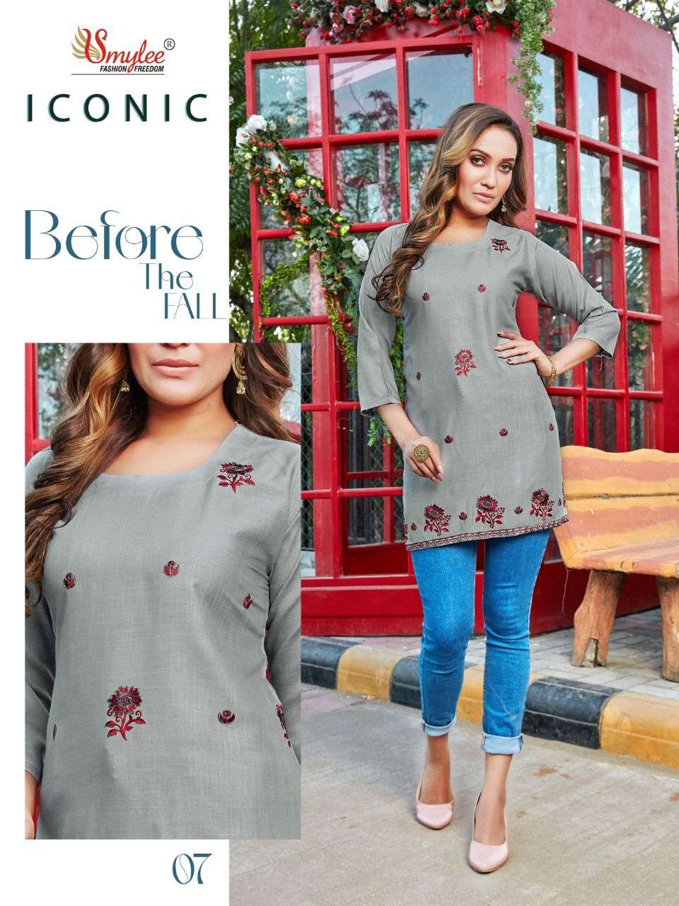 Smylee Iconic  catalog Fancy  Western Top