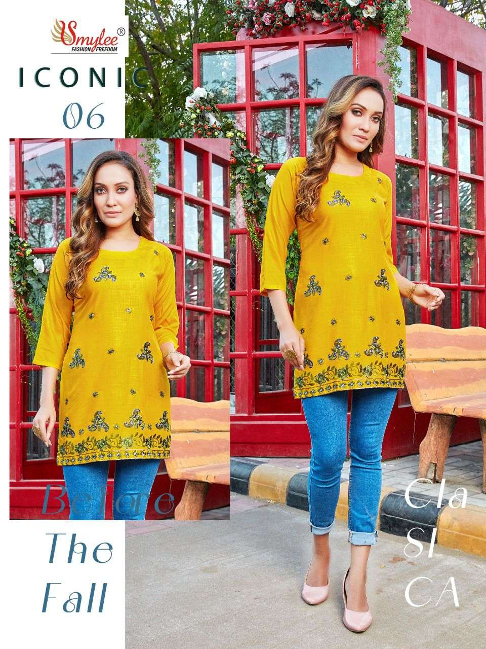 Smylee Iconic  catalog Fancy  Western Top