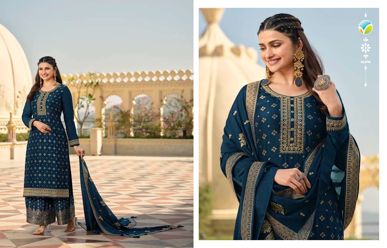 Vinay Kaseesh Glazze Catalog Exclusive Designer Wear Salwar Suits 