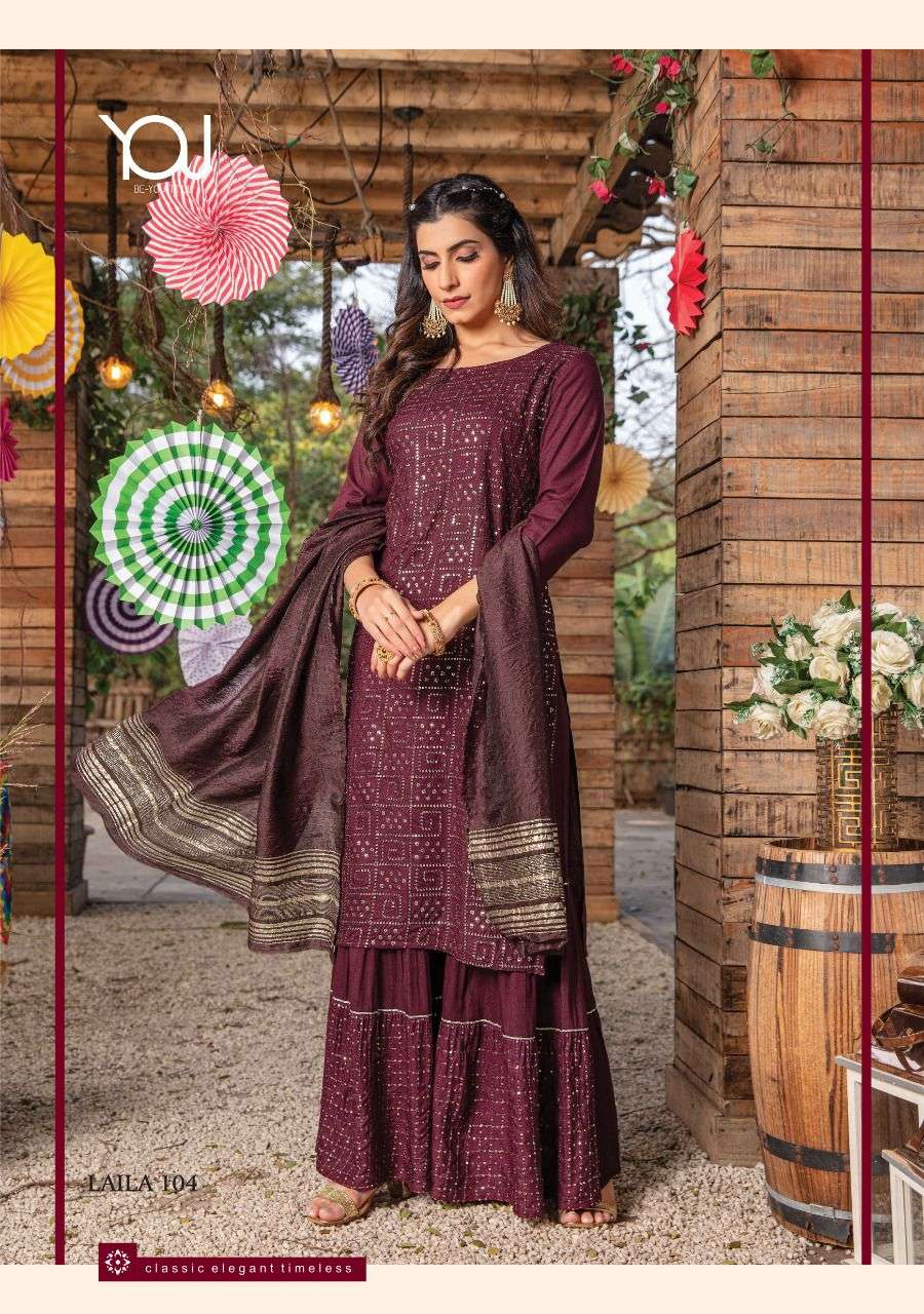 Wanna Laila Catalog Fancy Wear Kurti Sharara With Dupatta Wanna Laila Catalog Fancy Wear Kurti Sharara With Dupatta 