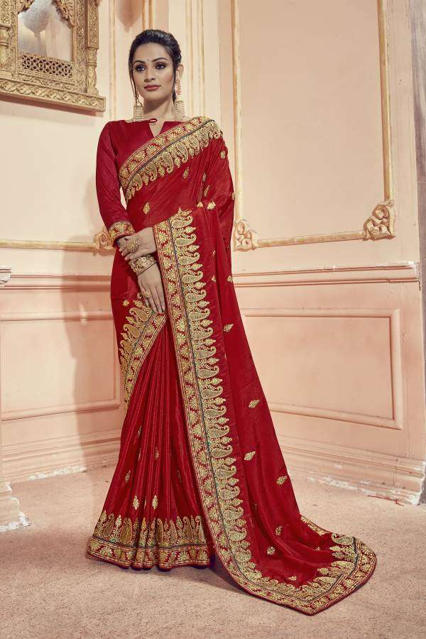 Ynf Radhe Shyam Catalog Traditional Wear Chiffon Embroidery Work Sarees