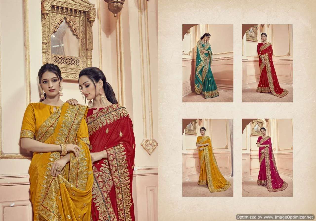 Ynf Radhe Shyam Catalog Traditional Wear Chiffon Embroidery Work Sarees