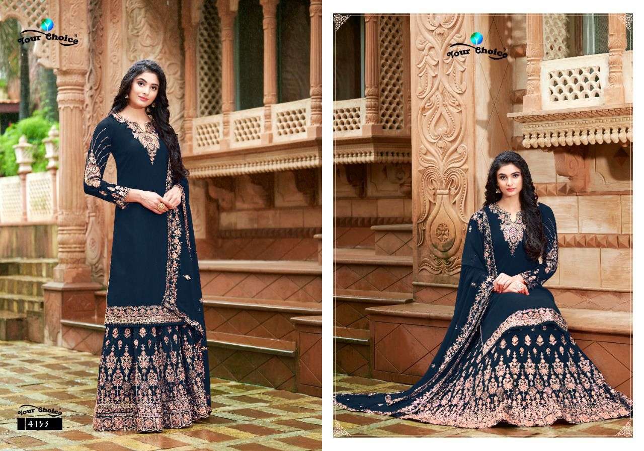 Your Choice Glory catalog Wedding Wear Georgette Designer Salwar Kameez