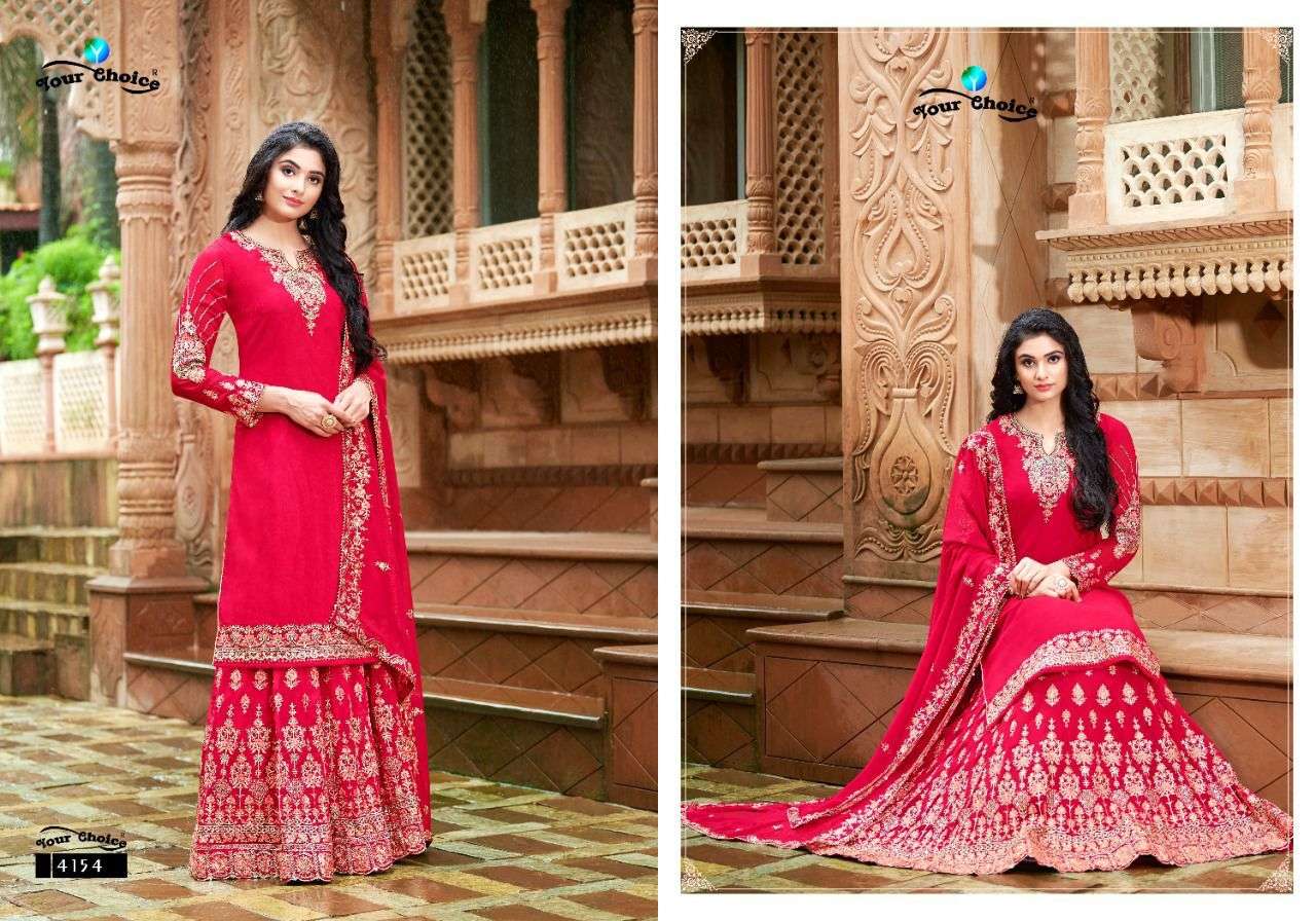 Your Choice Glory catalog Wedding Wear Georgette Designer Salwar Kameez