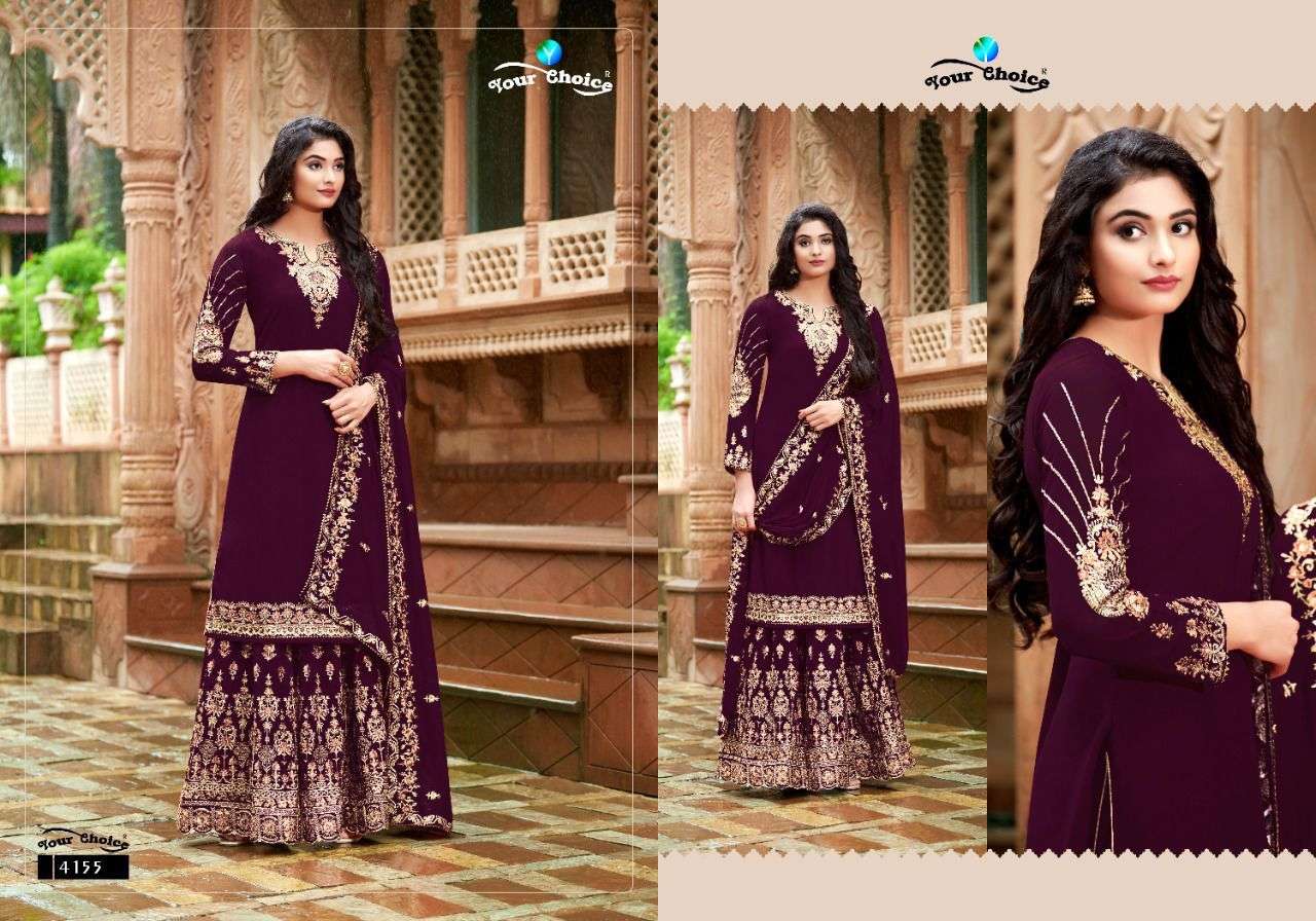 Your Choice Glory catalog Wedding Wear Georgette Designer Salwar Kameez