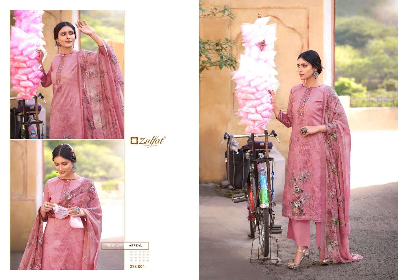 Zulfat Numaish catalog Pure Jam Daily Wear Dress Materials