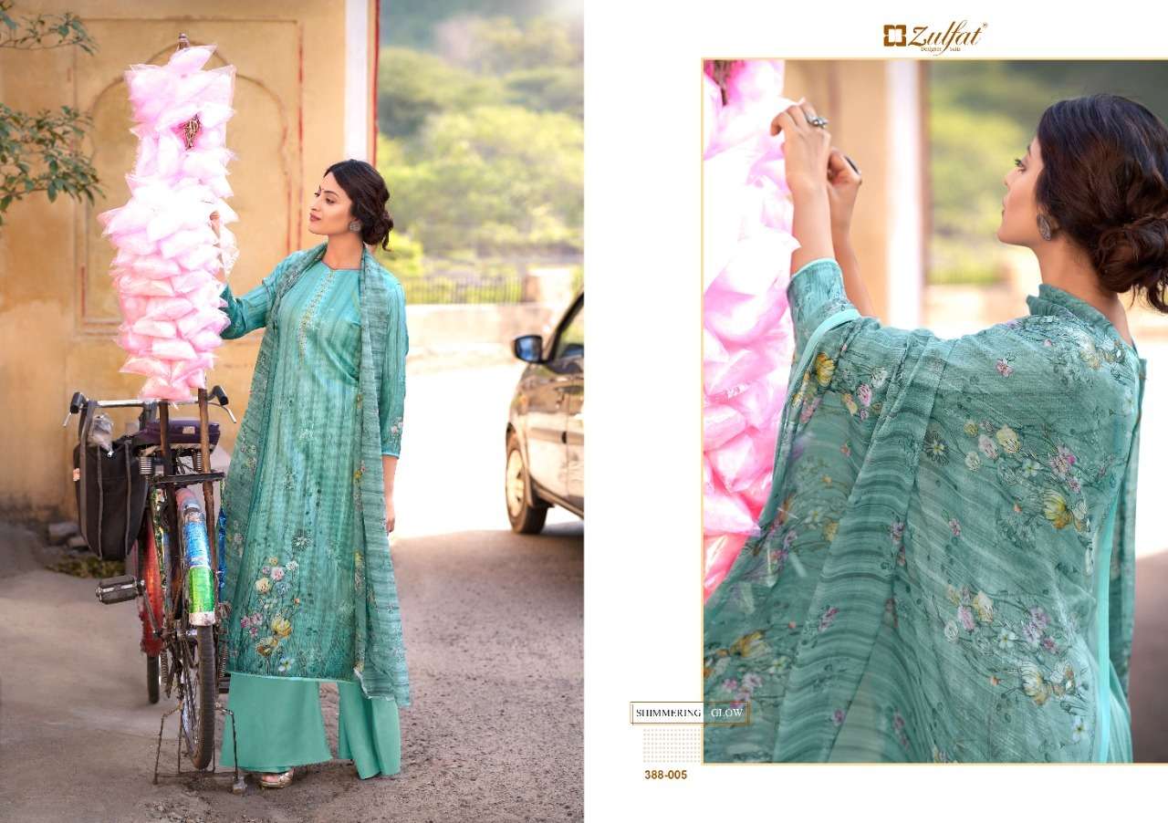 Zulfat Numaish catalog Pure Jam Daily Wear Dress Materials