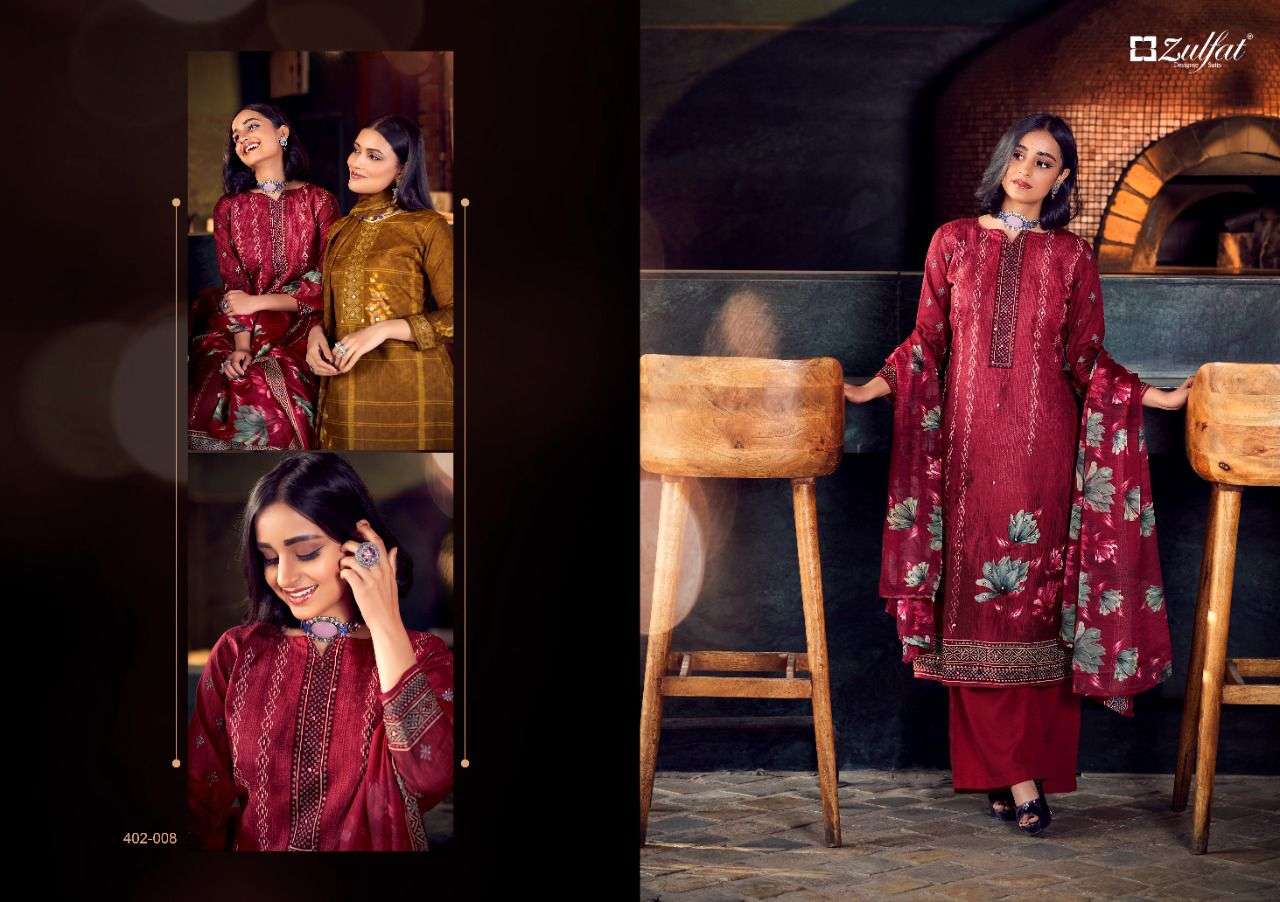 Zulfat Sandhya  catalog Exclusive Designer Dress Materials