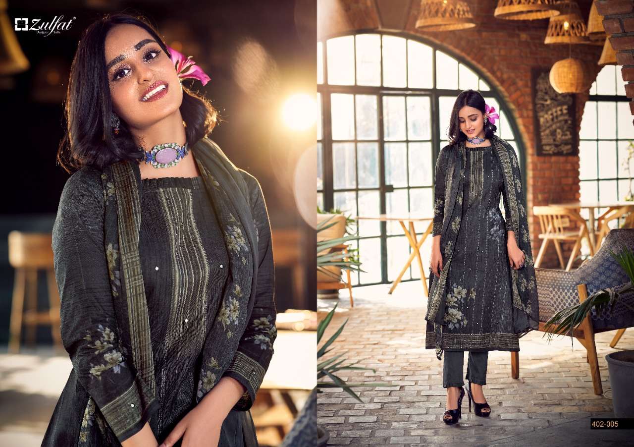 Zulfat Sandhya  catalog Exclusive Designer Dress Materials