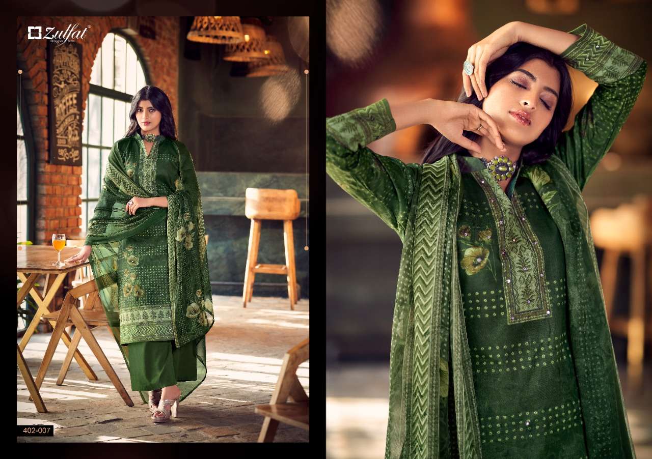 Zulfat Sandhya  catalog Exclusive Designer Dress Materials