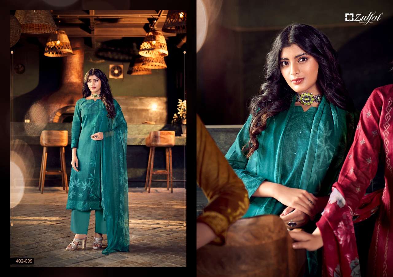 Zulfat Sandhya  catalog Exclusive Designer Dress Materials