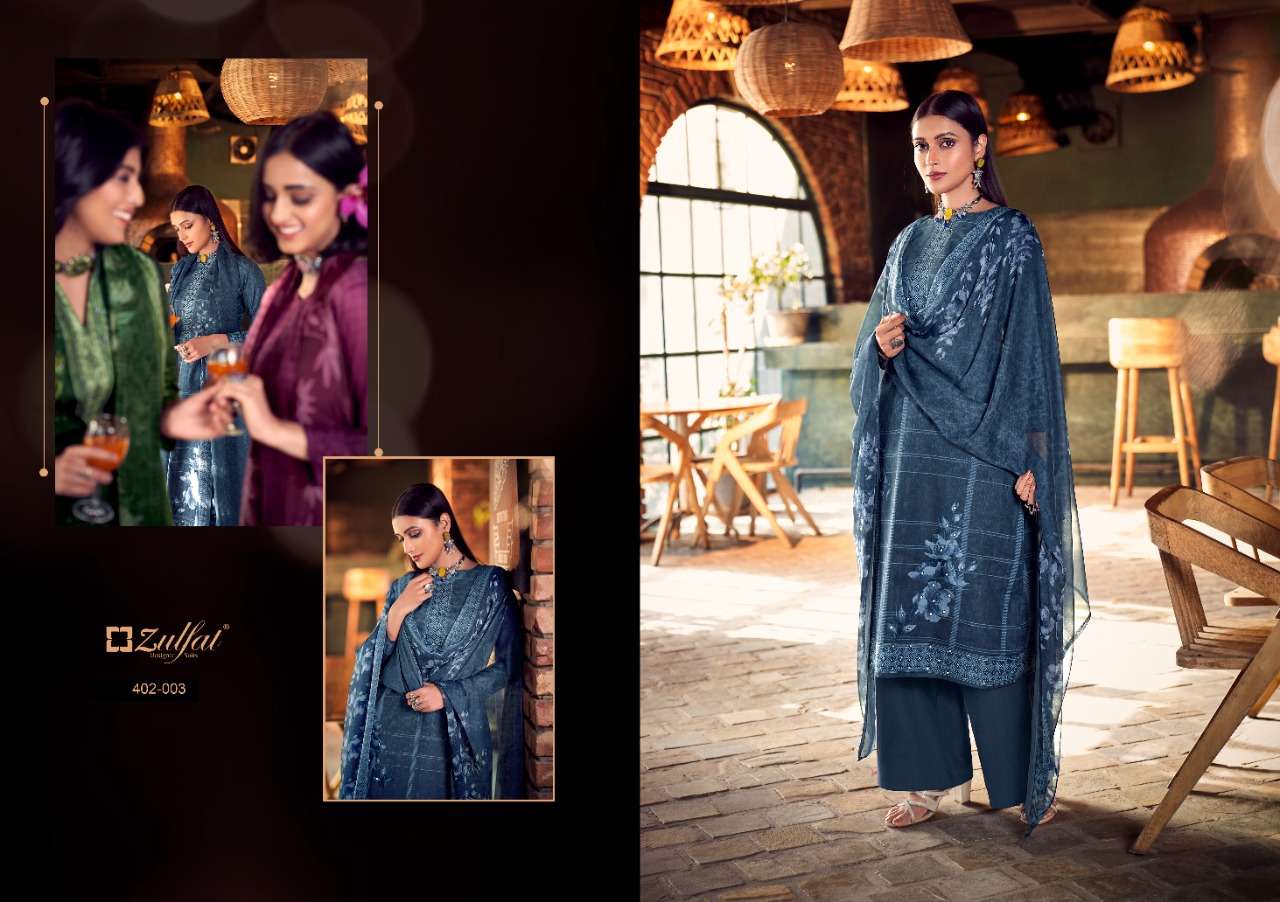Zulfat Sandhya  catalog Exclusive Designer Dress Materials