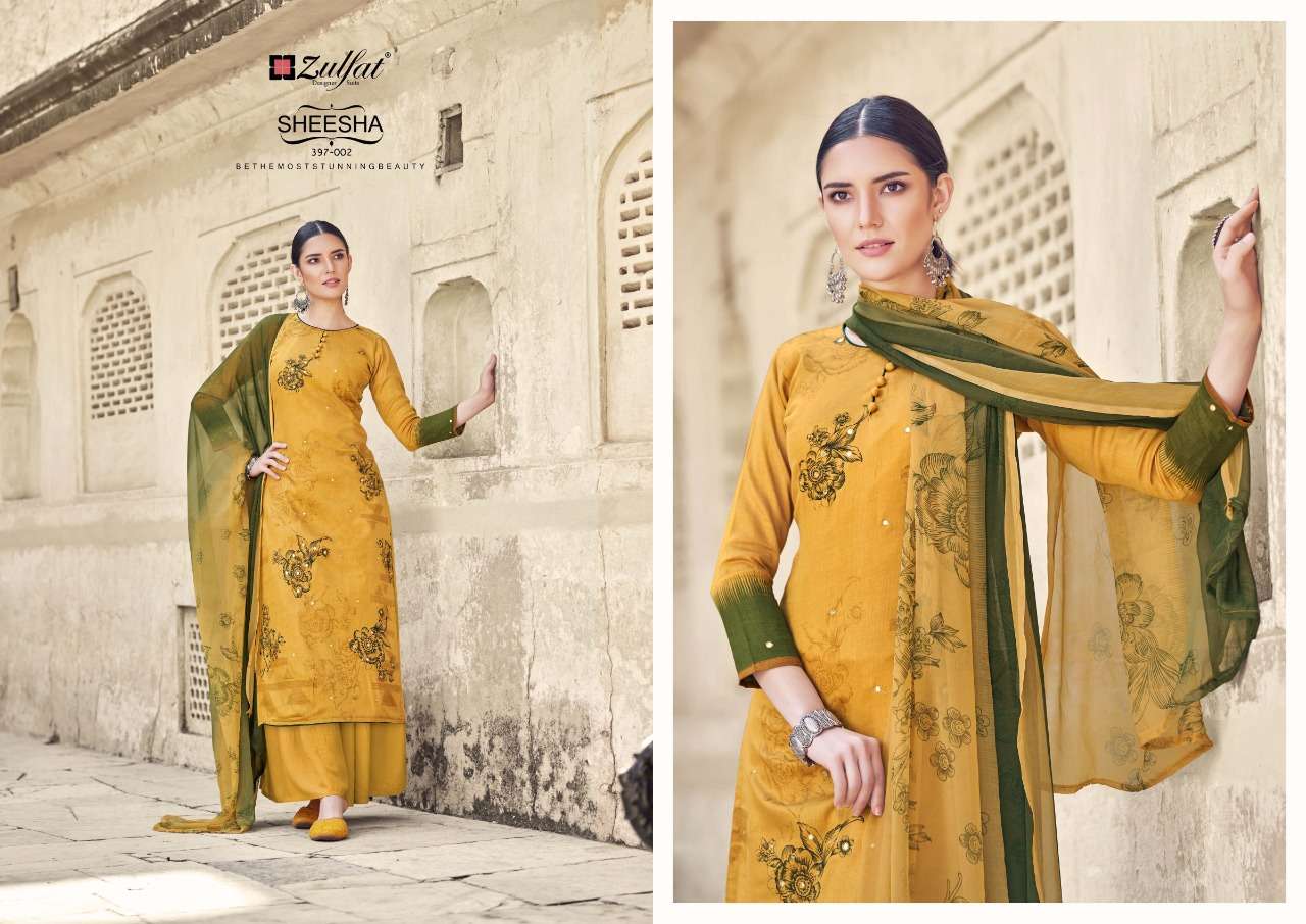 Zulfat Sheesha catalog Exclusive Jam Cotton Dress Material